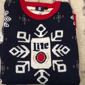 Holiday beer sweater